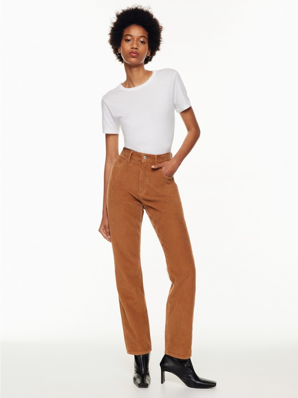 ARITZIA Denim Forum The '90s Joni High Rise Loose 30L corduroy jeans Size 26
